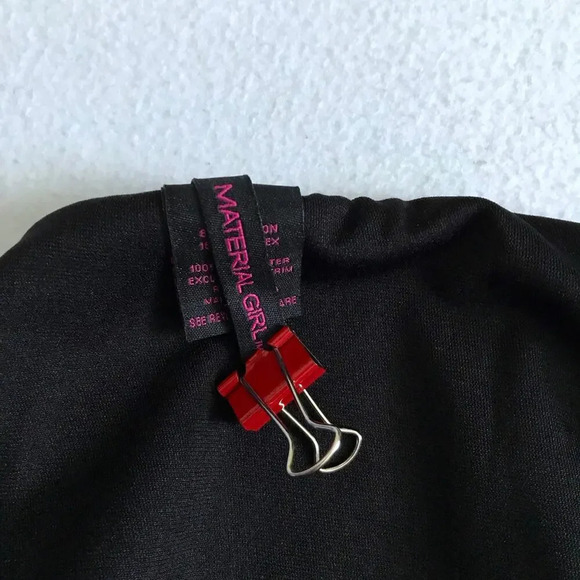 Material Girl NWT Striped Hipster Swim Bottom Juniors/Women M - Picture 9 of 11